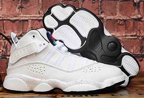 Kids Nike Air Jordans 6 Rings Shoes-1